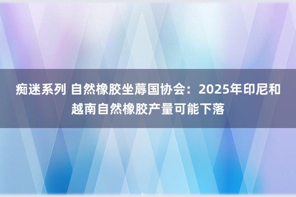 痴迷系列 自然橡胶坐蓐国协会：2025年印尼和越南自然橡胶产量可能下落